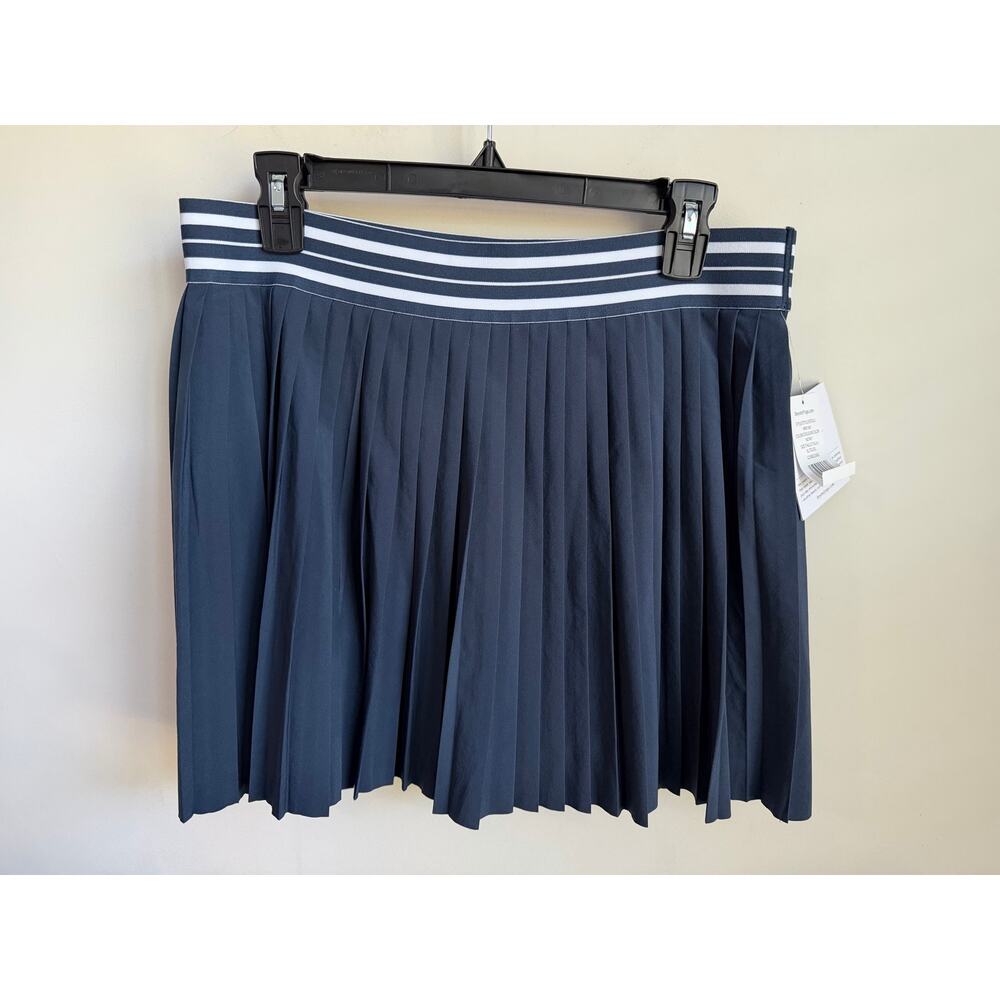 Beyond Yoga If You Pleats Mini Tennis Skort Navy Blue Women's Size XL NWT - Picture 2 of 9